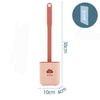 SearchFindOrder Pink Flexible Silicone Toilet Brush