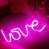 SearchFindOrder Pink Love Neon LED Neon Sign