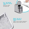 SearchFindOrder Portable Electric Ice Maker - 220V EU Plug