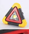 SearchFindOrder Portable LED 3-in-1 Car Emergency Safety Triangle Warning Light (USB Rechargeable + Solar)