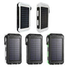 SearchFindOrder Portable Outdoor Solar Powered Waterproof Charger with LED 20000mAh Power Bank Capacity