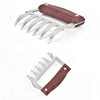 SearchFindOrder Redwood Stainless Steel Bear Claw Meat Shredder