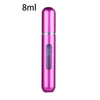 SearchFindOrder Rose Pink / 8ML Portable Mini Refillable Perfume Bottle With Spray Scent Pump