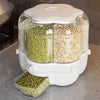 SearchFindOrder Rotatable Transparent Grain Seed Rice Cereal Dispenser