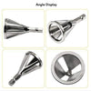 SearchFindOrder Silver hexagon Stainless Steel Deburring External Chamfer Tool