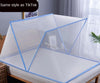 SearchFindOrder Sky Blue / 160x190x80cm Portable Folding Mosquito Net