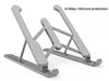 SearchFindOrder specialSFO Gray Aluminum Laptop Stand Portable Foldable Non-Slip Aluminum Laptop Stand