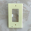 SearchFindOrder Square-Yellow Outlet Wall Plate with LED Night Lights