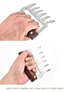 SearchFindOrder Stainless Steel Bear Claw Meat Shredder