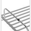 SearchFindOrder Stainless Steel Foldable Balcony Clothes Hanger and Shelf