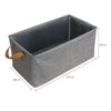 SearchFindOrder Steel Framed Folding Organizer Basket