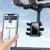 SearchFindOrder Universal Rotating Adjustable Telescopic Rearview Mirror Phone and GPS Mount