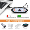 SearchFindOrder USB Rechargeable Wireless Bike Turn Signal LED Lights