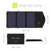 SearchFindOrder Waterproof Solar Panel 18V 21WPower Bank Charger