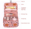 SearchFindOrder Waterproof Travel Cosmetic Toiletries Bag with Hook