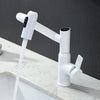 SearchFindOrder White 360° Rotating, Multi-Function, Hot/Cold Mixer LED Digital Basin Faucet