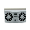 SearchFindOrder White Solar Dual-Fan Car Ventilator