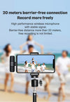 SearchFindOrder Wireless Portable Microphone for iPhone and Android