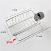 SearchFindOrder With Towel holder Stainless Steel Faucet Storage Rack