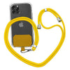 SearchFindOrder Yellow No Case Universal Nylon Lanyard for Cell Phones