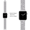 Yellow Angel Jewelry & Watches Women Diamond watch strap For Apple Watch Band SE